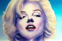 Marilyn Monroe 1987 - Mischtechnik auf Reinzeichenkarton, ca. 50 x 70 cm, im Privatbesitz